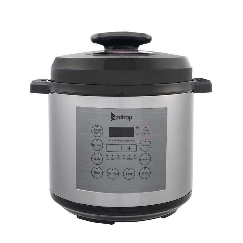 Bronstarz 6 Qt 8-in-1 Electric Pressure Cookers Pressure Canner and Cooker with Instant Stainless Steel Pot
